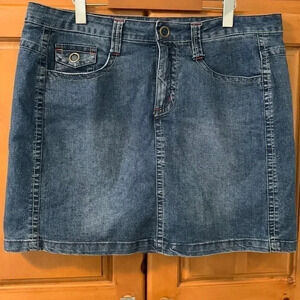 MXM  denim skirt 14